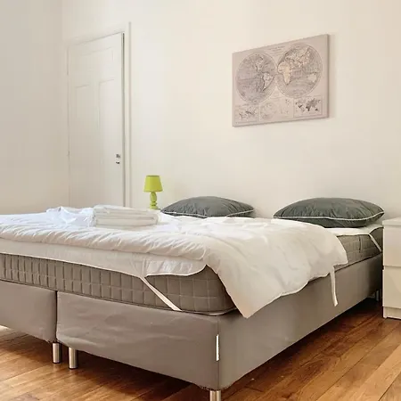#j0 The Sweet Jaures Spacious T4 Centre Tramway Balcony Appartamento *